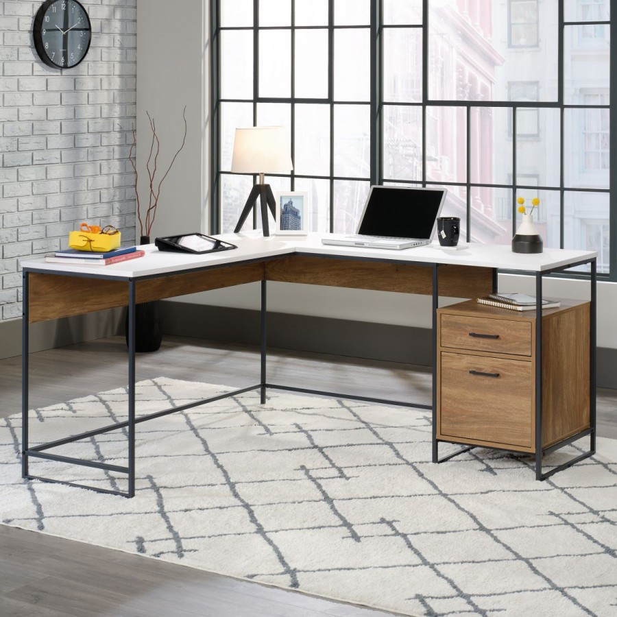 Moderna L-Shaped Home Office Desk